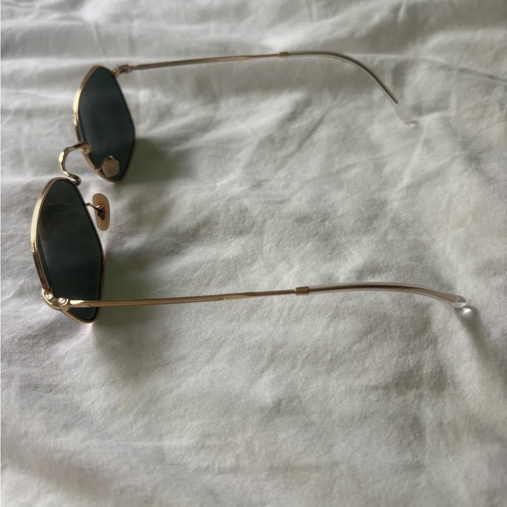 Ray-Ban Gold Frame Sunglasses